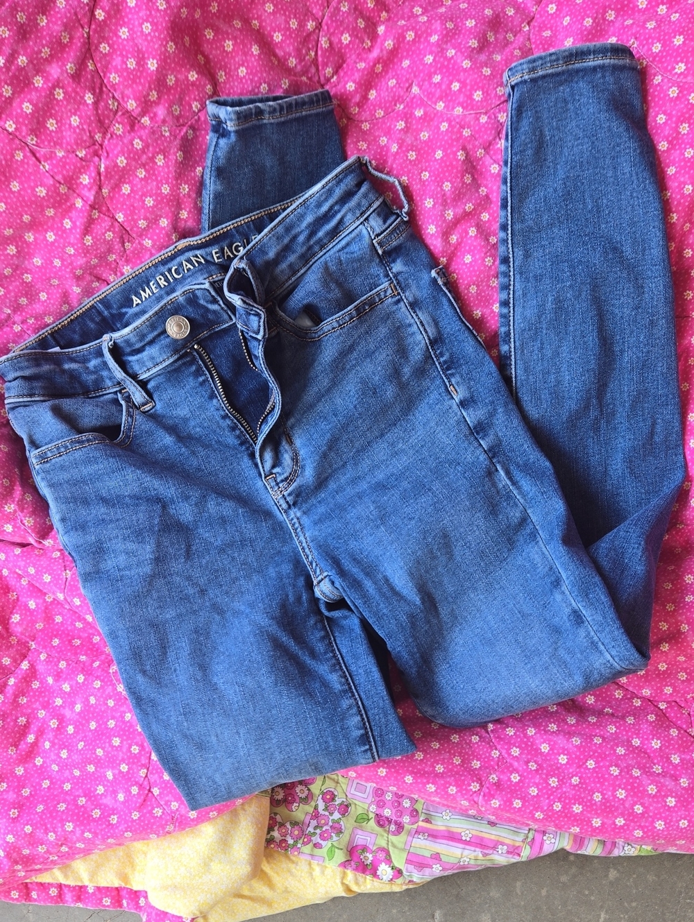 American Eagle Outfitters Medium Blue Skinny Jeans